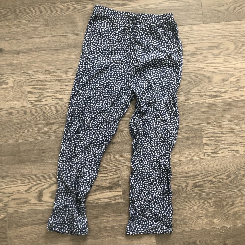 Vintage H•E•R Printed 100% Rayon Pants | Size S - Picture 2 of 5